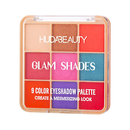 Huda Beauty Eyeshadow Palette  ColorStay Day to Night Up to 24 Hour Eye Makeup  9 Pigmented Matte & Shimmer Shades
