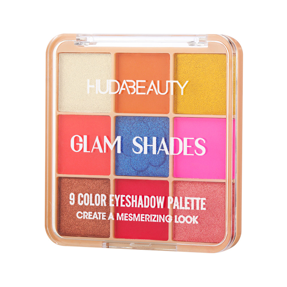 Huda Beauty Eyeshadow Palette  ColorStay Day to Night Up to 24 Hour Eye Makeup  9 Pigmented Matte & Shimmer Shades