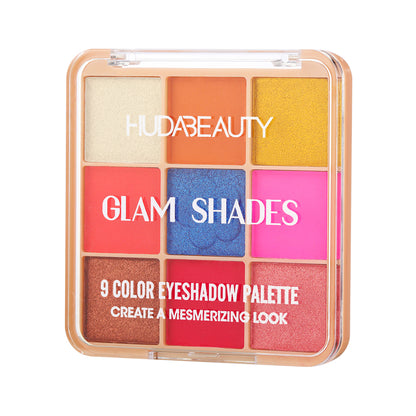 Huda Beauty Eyeshadow Palette  ColorStay Day to Night Up to 24 Hour Eye Makeup  9 Pigmented Matte & Shimmer Shades