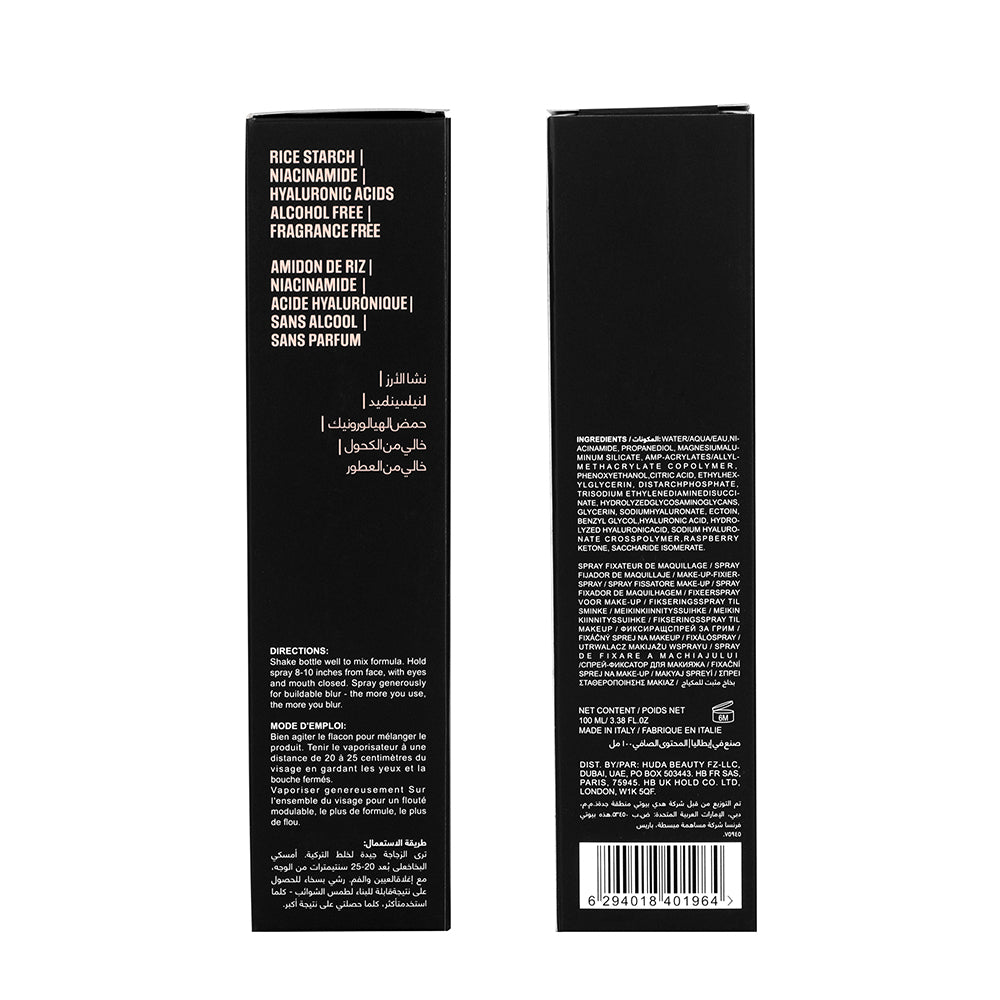 HUDA BEAUTY EASY BAKE SETTING SPRAY with 16-Hour Wear - Size: 3.38 oz / 100 ml