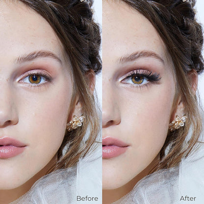 Jiefei Beauty So Natural False Eyelashes  , Cruelty Free, Vegan, Contact Lens Friendly, Easy to Apply,  Reusable Strip Lashes