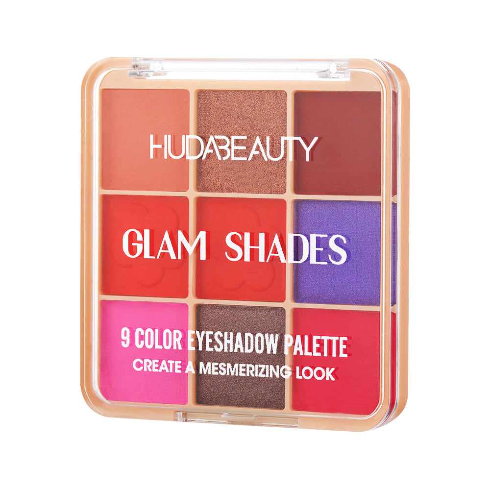Huda Beauty Eyeshadow Palette  ColorStay Day to Night Up to 24 Hour Eye Makeup  9 Pigmented Matte & Shimmer Shades
