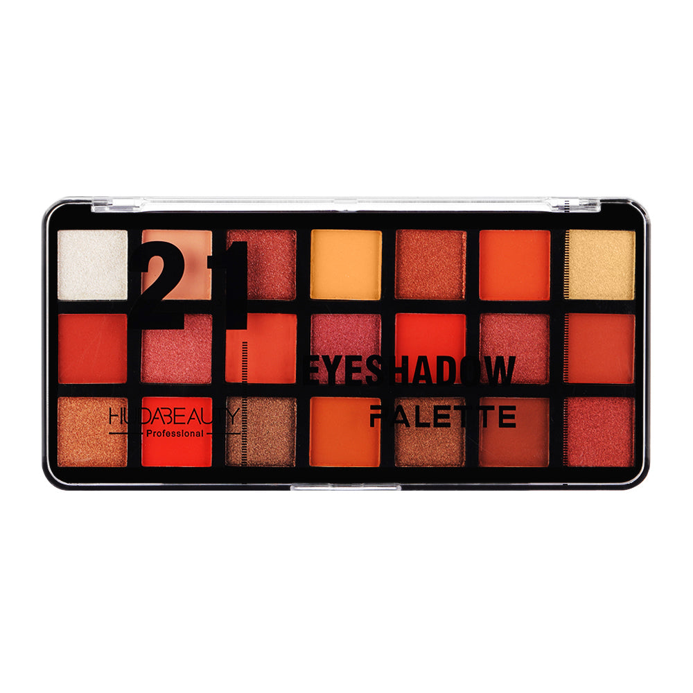 Huda Beauty Eyeshadow Makeup Palette - 21 Colorful High Pigmented Waterproof Professional Beauty Makeup Kit Vegan Cruelty -free