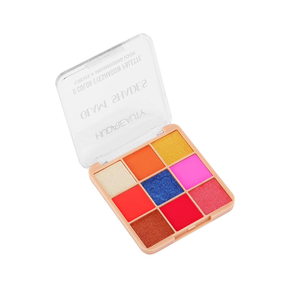 Huda Beauty Eyeshadow Palette  ColorStay Day to Night Up to 24 Hour Eye Makeup  9 Pigmented Matte & Shimmer Shades