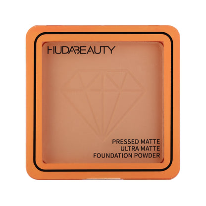 Huda Beauty PRESSED MATTE ULTRA MATTE FOUNDATION POWDER Sheer-to-Full Coverage