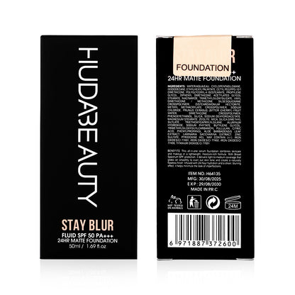HUDA BEAUTY STAY BLUR 24HR MATTE FOUNDATION with Niacinamide