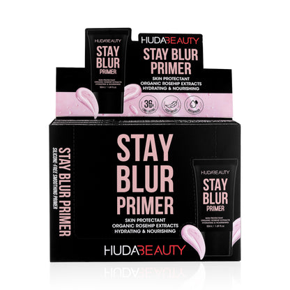 HUDA BEAUTY Stay Blur Smoothing Primer - Silicone-Free Smoothing & Pore Minimizing Oil Control (50ml / 1.69 oz)