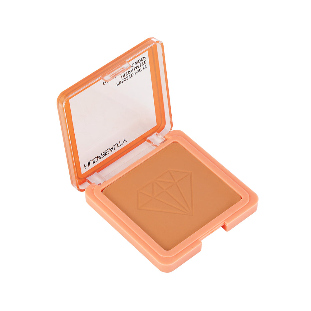 Huda Beauty PRESSED MATTE ULTRA MATTE FOUNDATION POWDER Sheer-to-Full Coverage