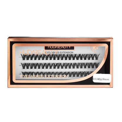 Huda Beauty Natural Lash Clusters Kit Wispy Lash Extension Kit Waterproof Lash Clusters