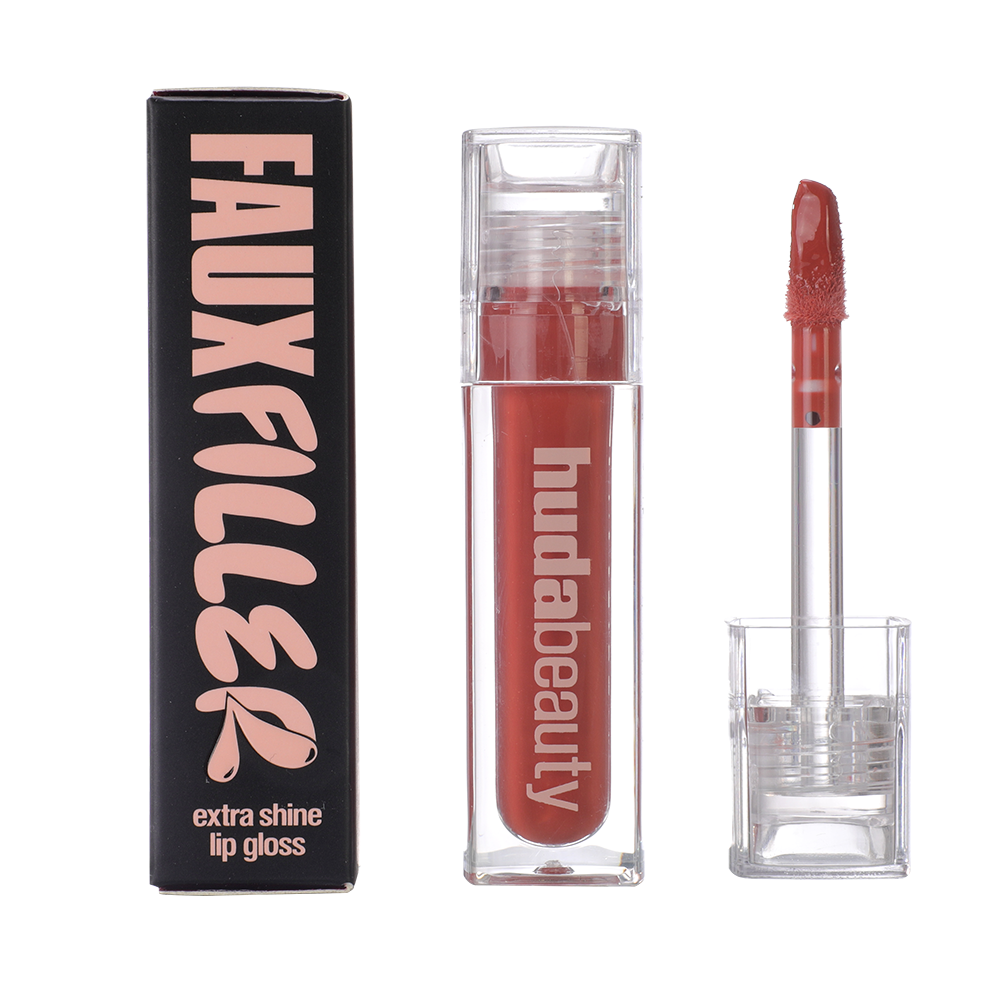 HUDA BEAUTY FAUX FILLER EXTRA SHINE LIP GLOSS