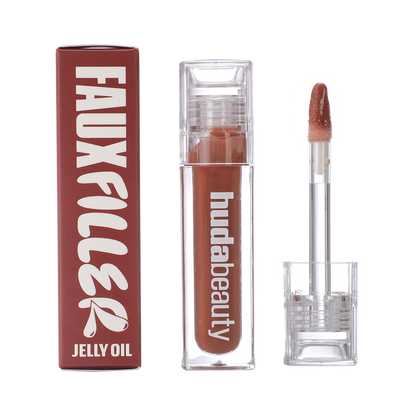 HUDA BEAUTY FAUX FILLER EXTRA SHINE LIP GLOSS