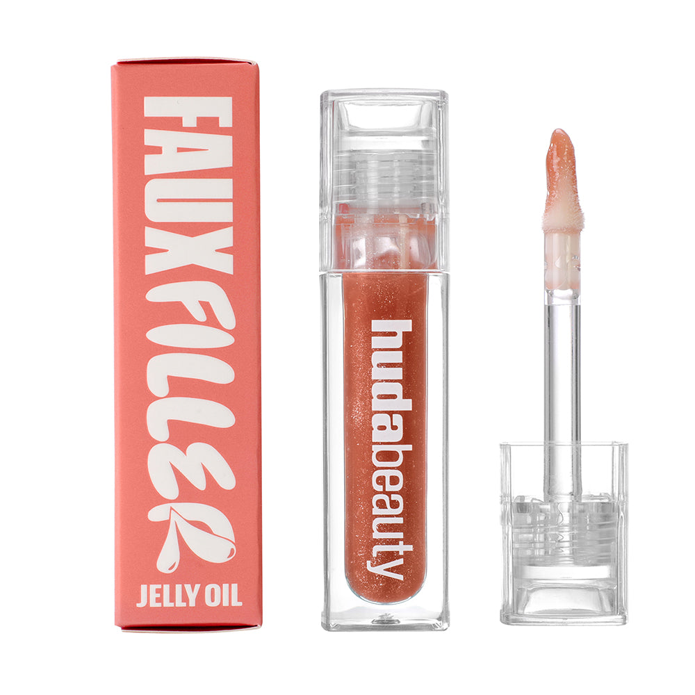 HUDA BEAUTY FAUX FILLER EXTRA SHINE LIP GLOSS