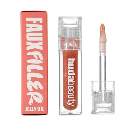 HUDA BEAUTY FAUX FILLER EXTRA SHINE LIP GLOSS