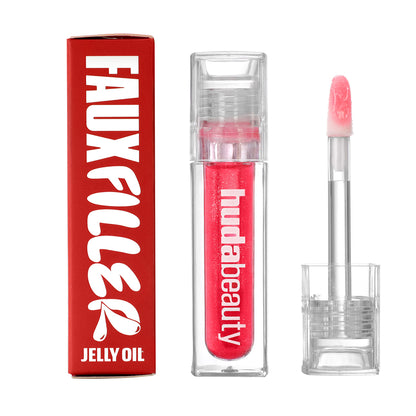HUDA BEAUTY FAUX FILLER EXTRA SHINE LIP GLOSS