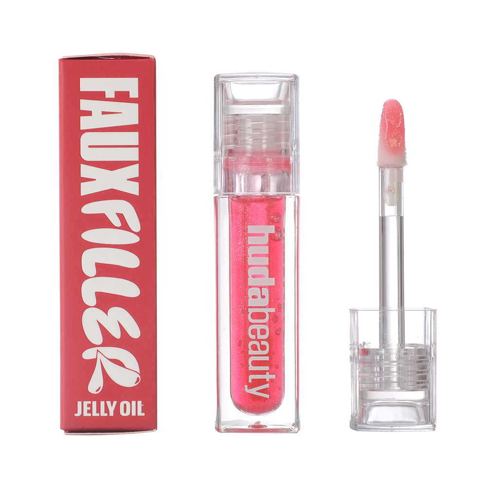 HUDA BEAUTY FAUX FILLER EXTRA SHINE LIP GLOSS