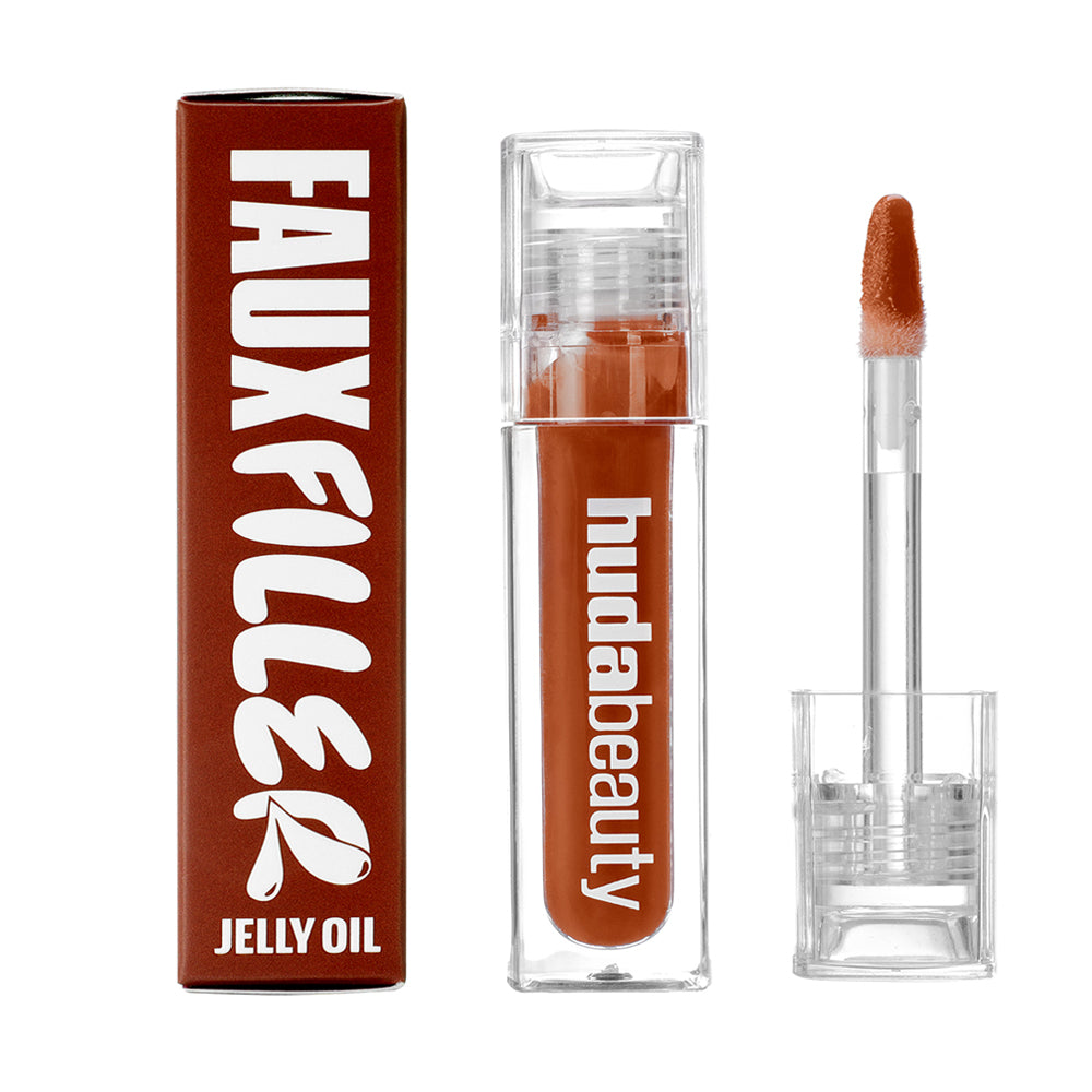 HUDA BEAUTY FAUX FILLER EXTRA SHINE LIP GLOSS