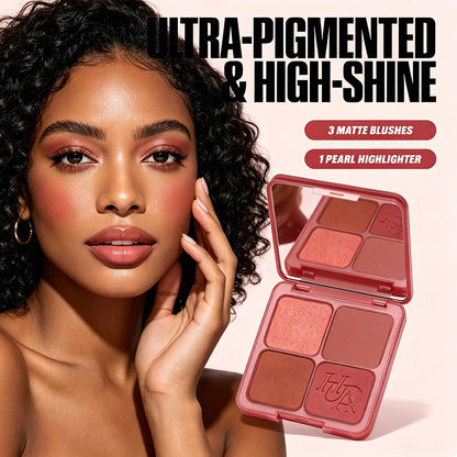 HUDA BEAUTY BLUSH FILTER BLURRING BLUSHLIGHTERS PALETTE