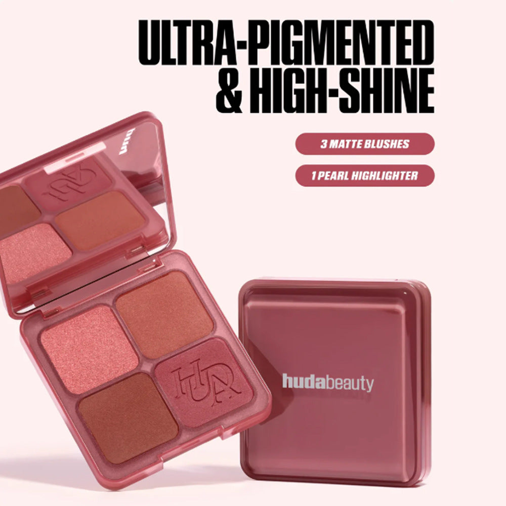 HUDA BEAUTY BLUSH FILTER BLURRING BLUSHLIGHTERS PALETTE