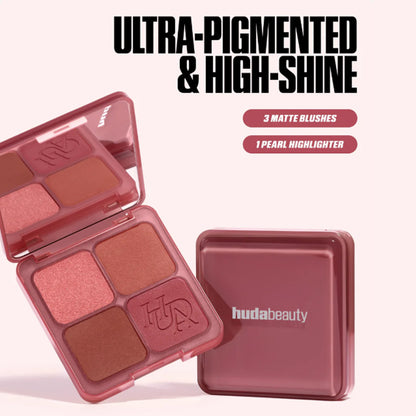 HUDA BEAUTY BLUSH FILTER BLURRING BLUSHLIGHTERS PALETTE