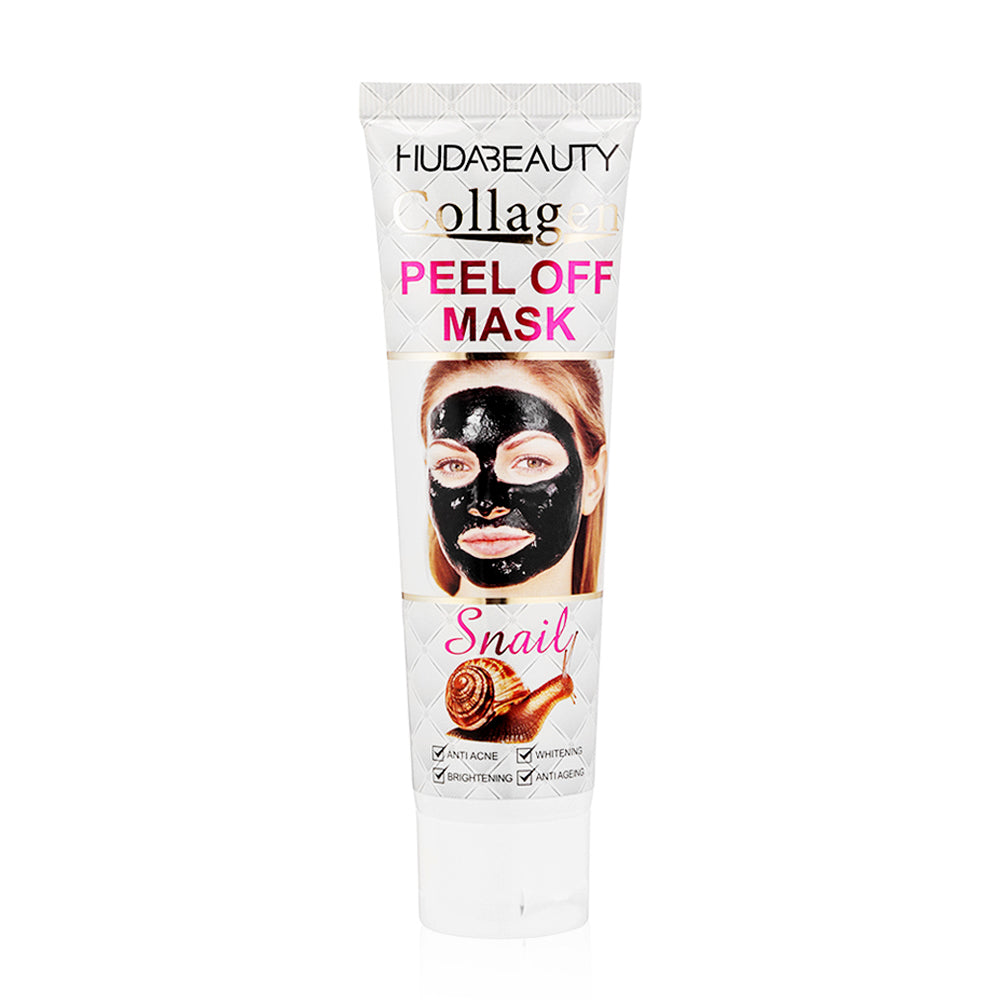 HudaBeauty 4.2 oz 120 ml Collagen Peel-Off Facial Mask: Reduce Sagging Dullness For Glowing Care