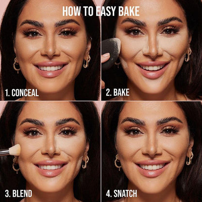 HUDA BEAUTY Easy Bake Fragrance Free Loose Baking and Setting Powder